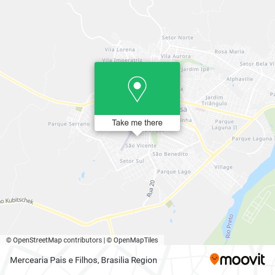 Mercearia Pais e Filhos map