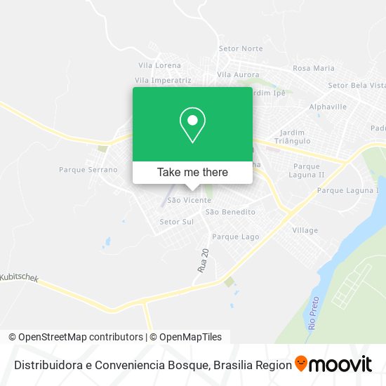 Distribuidora e Conveniencia Bosque map