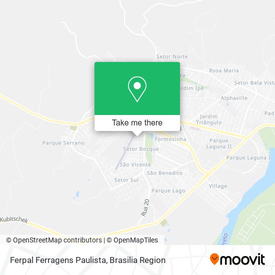 Ferpal Ferragens Paulista map