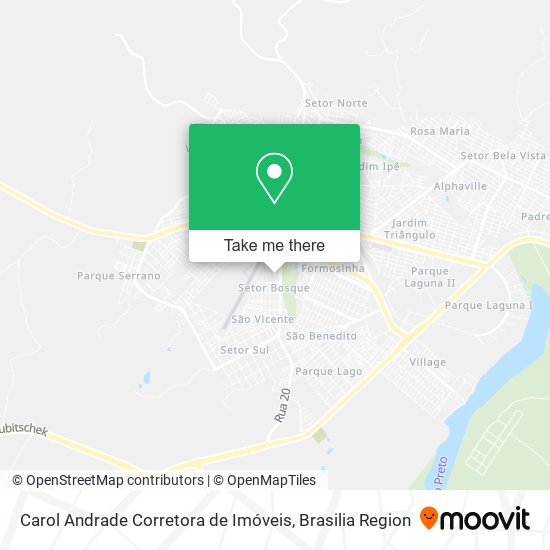 Carol Andrade Corretora de Imóveis map