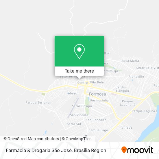 Farmácia & Drogaria São José map