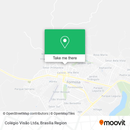 Colégio Visão Ltda map
