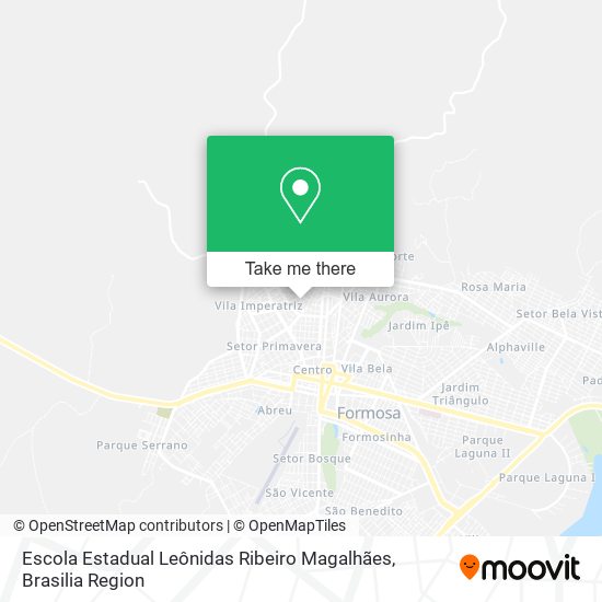 Escola Estadual Leônidas Ribeiro Magalhães map