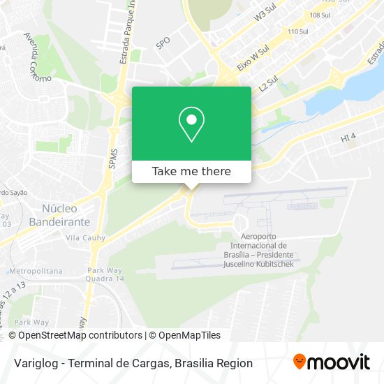 Variglog - Terminal de Cargas map