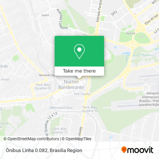 Ônibus Linha 0.082 map
