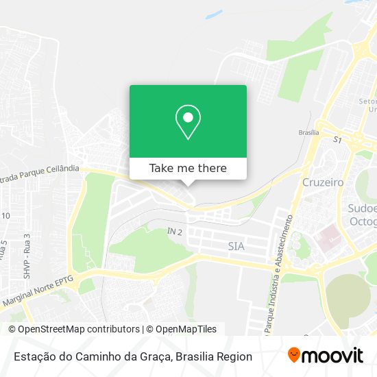 Estação do Caminho da Graça map
