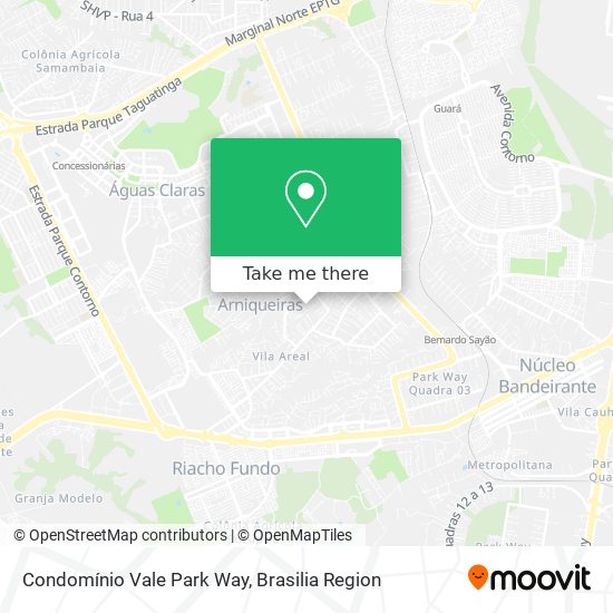 Condomínio Vale Park Way map