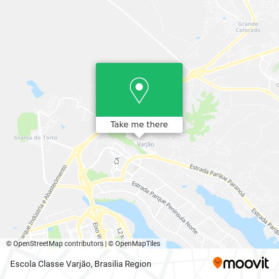 Escola Classe Varjão map