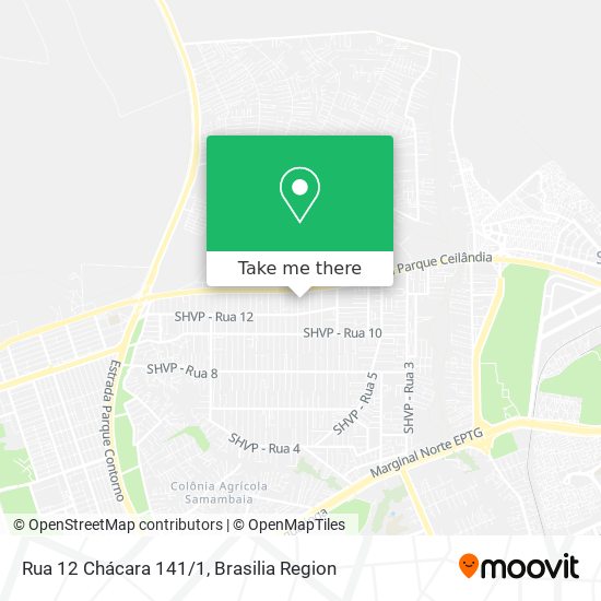 Rua 12 Chácara 141/1 map