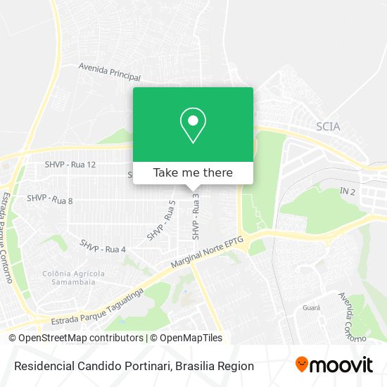 Residencial Candido Portinari map