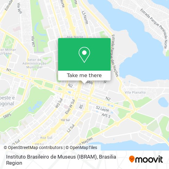 Instituto Brasileiro de Museus (IBRAM) map