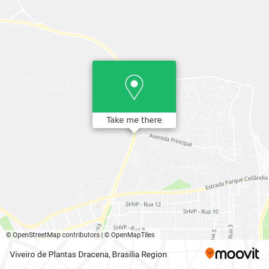 Viveiro de Plantas Dracena map
