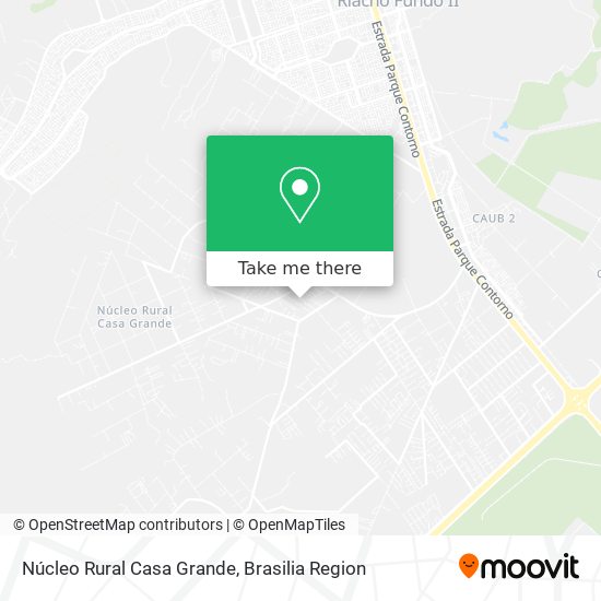 Núcleo Rural Casa Grande map