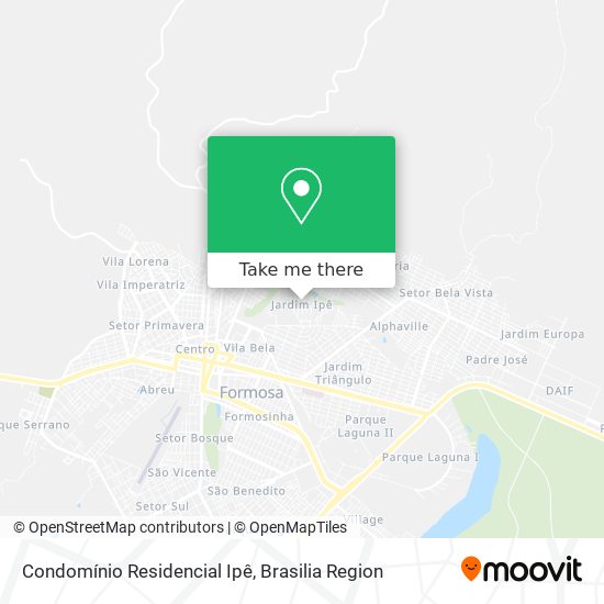 Condomínio Residencial Ipê map