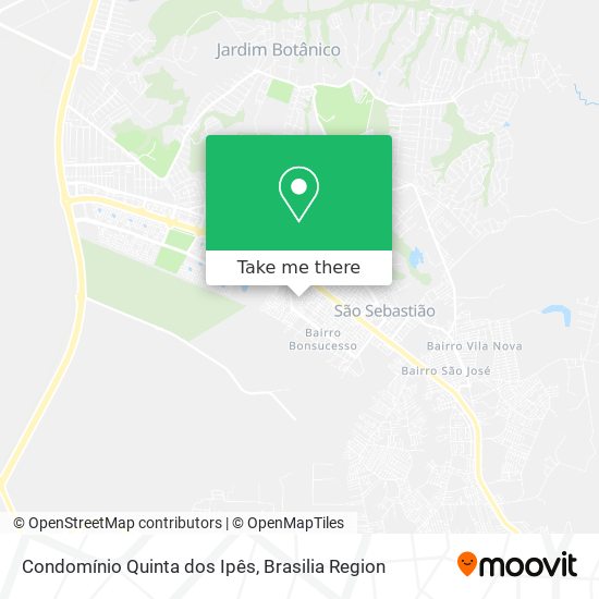 Condomínio Quinta dos Ipês map