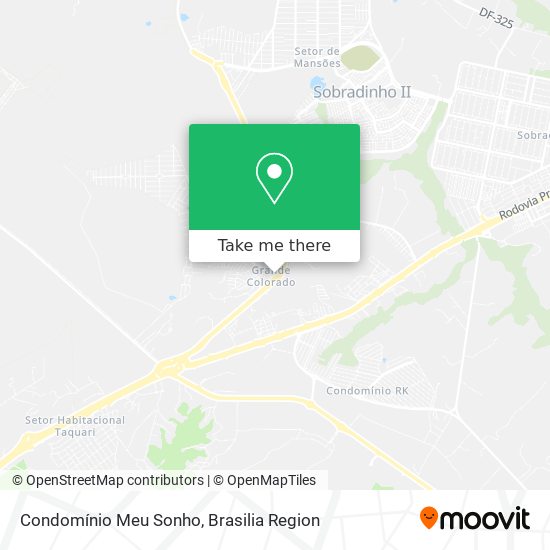 Condomínio Meu Sonho map