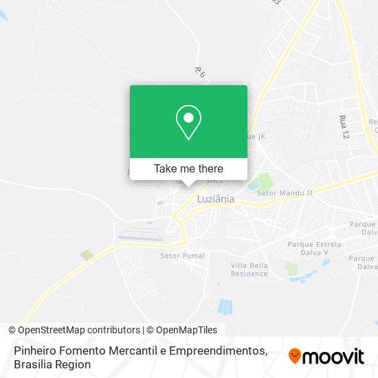 Pinheiro Fomento Mercantil e Empreendimentos map