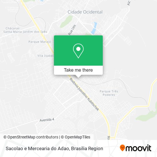 Sacolao e Mercearia do Adao map