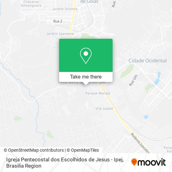 Igreja Pentecostal dos Escolhidos de Jesus - Ipej map