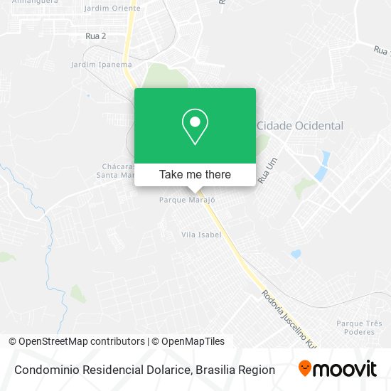 Mapa Condominio Residencial Dolarice