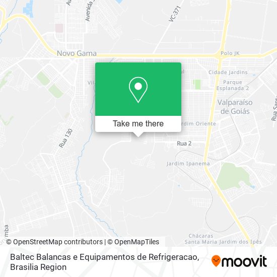 Baltec Balancas e Equipamentos de Refrigeracao map