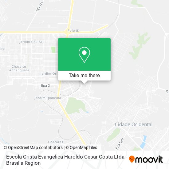 Mapa Escola Crista Evangelica Haroldo Cesar Costa Ltda