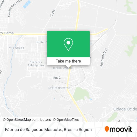 Fábrica de Salgados Mascote. map