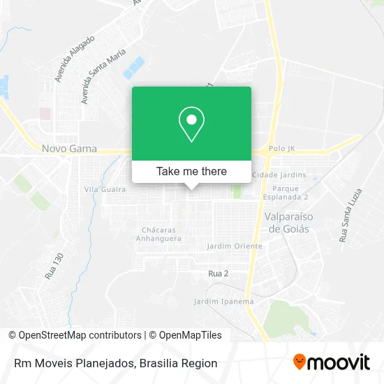 Rm Moveis Planejados map