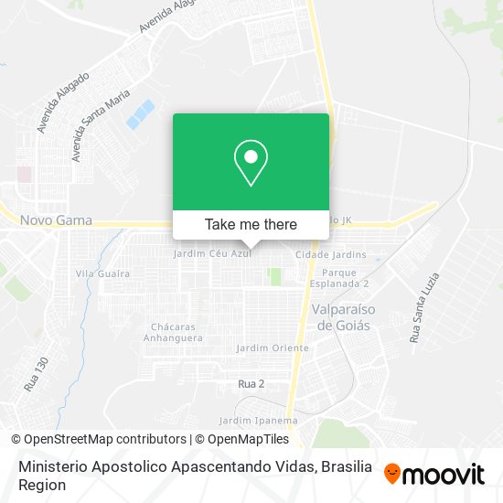 Ministerio Apostolico Apascentando Vidas map