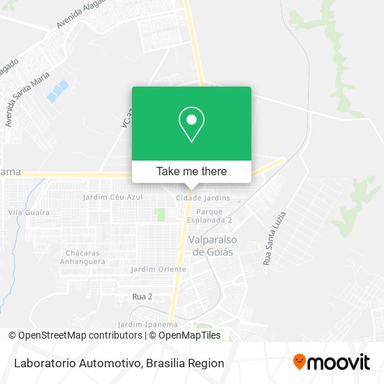 Laboratorio Automotivo map