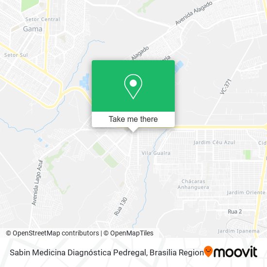Sabin Medicina Diagnóstica Pedregal map