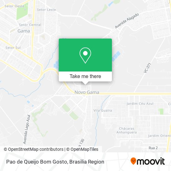 Pao de Queijo Bom Gosto map