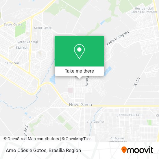 Amo Cães e Gatos map
