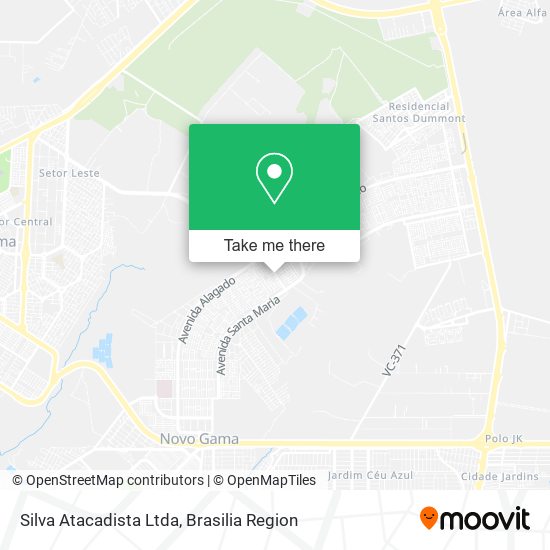 Silva Atacadista Ltda map