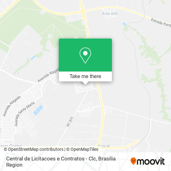 Central de Licitacoes e Contratos - Clc map