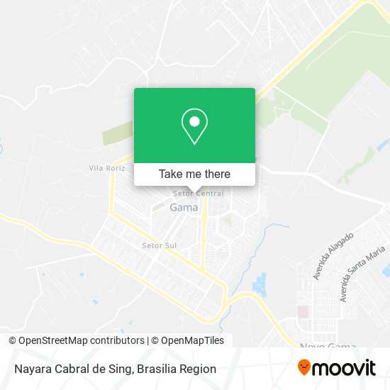 Nayara Cabral de Sing map