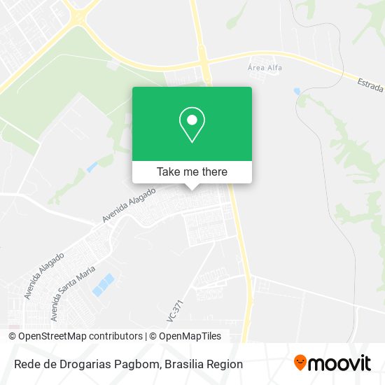 Rede de Drogarias Pagbom map