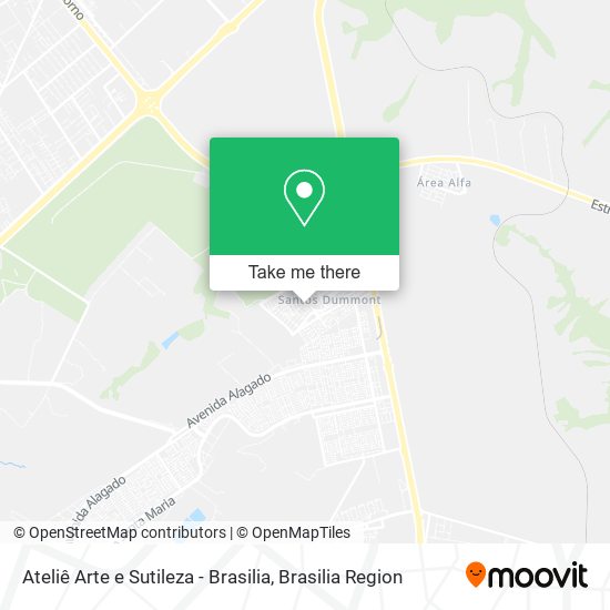 Ateliê Arte e Sutileza - Brasilia map
