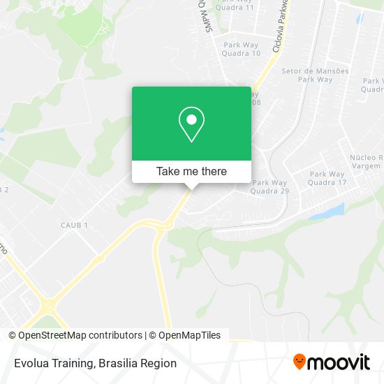 Evolua Training map