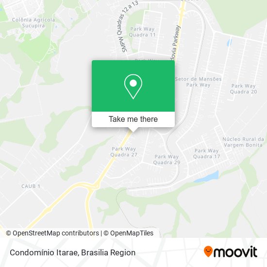 Condomínio Itarae map