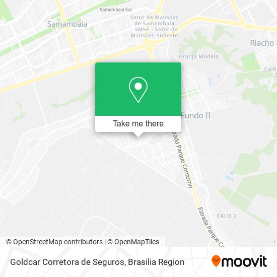 Goldcar Corretora de Seguros map