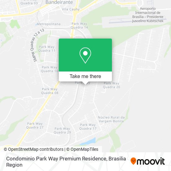 Condominio Park Way Premium Residence map