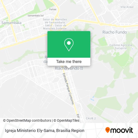 Igreja Ministerio Ely-Sama map