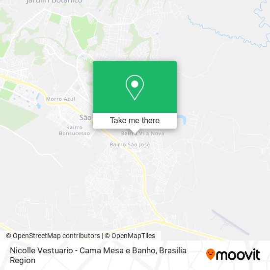 Nicolle Vestuario - Cama Mesa e Banho map