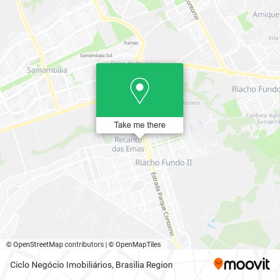 Ciclo Negócio Imobiliários map