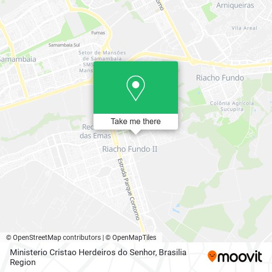 Ministerio Cristao Herdeiros do Senhor map