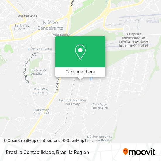 Brasilia Contabilidade map