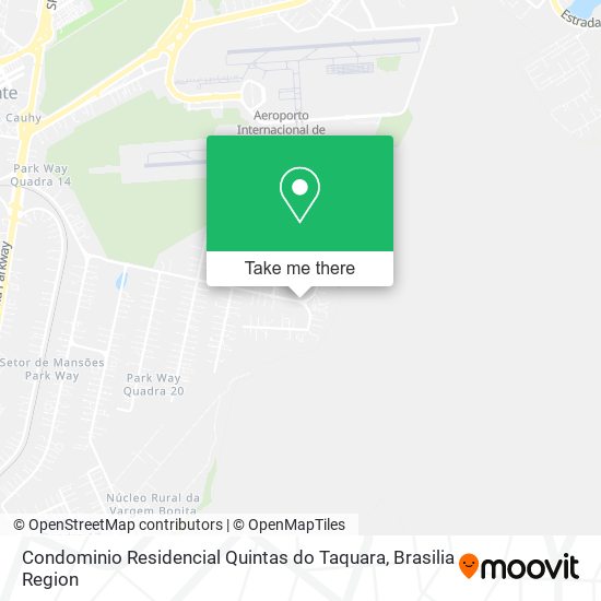 Condominio Residencial Quintas do Taquara map