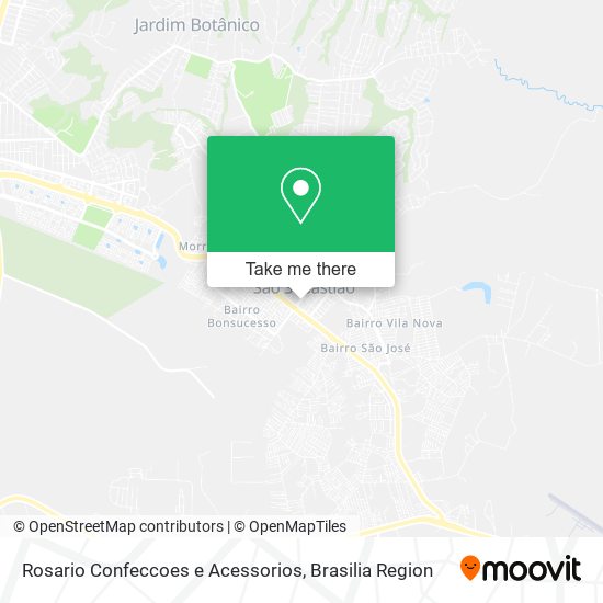 Rosario Confeccoes e Acessorios map