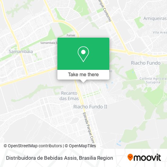 Distribuidora de Bebidas Assis map